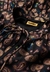 PRINTED LS METALLIC MINI DRESS