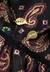 PRINTED LS METALLIC MINI DRESS