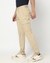 Cotton Stretch Slim Tapered Solid Khaki Trouser