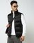 All Over Printed Regular Fit BlackPuffer Jacket