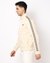 Solid Regular Fit Bomber Beige Jacket