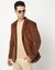 Solid Regular Fit Corduroy Brown Blazer