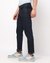 Cotton Stretch Slim Fit Solid Blue Denim