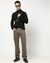 Cotton Stretch Slim Fit Solid Green Denim