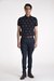 Solid Regular Fit Denim with stitch detail