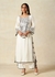 Off White A Line Kurta