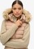 FUJI FAUX FUR HOODED GILET