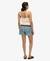 MID RISE DENIM HOT SHORT