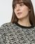 MONOCHROME AOP CROP TEE