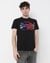 VINTAGE  LOGO OMBRE EMBROIDERY TEE