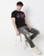 VINTAGE  LOGO OMBRE EMBROIDERY TEE