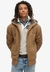 BORG LINED ZIPHOOD