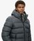HOODED SPORTS PUFFER JACKET