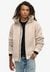 HOODED BONDED KNIT BOMBER JKT
