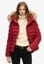FUJI FAUX FUR HOOD PADDED JKT