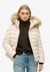 FUJI FAUX FUR HOOD PADDED JKT