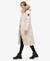 FUJI FAUX FUR HOODED LONGLINE