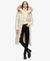 FUJI FAUX FUR HOODED LONGLINE