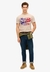FLOCKED FADE GRAPHIC T SHIRT