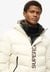HOODED CITY GRAPHIC PUFFER