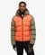 HOOD COLOUR BLOCK SPORT PUFFER