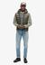 HOODED STORM FLEECE BOMBER