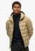 HOODED QUILTED PUFFER COAT