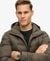 HOODED QUILTED PUFFER COAT