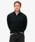 MERINO LONG SLEEVE POLO JUMPER