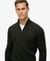 ESSENTIAL EMB KNIT HALF ZIP