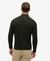ESSENTIAL EMB KNIT HALF ZIP