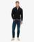 ESSENTIAL EMB KNIT HALF ZIP