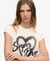 EMBELLISHED PUNK CAP SLV TEE