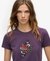 SMALL TATTOO RHINEST FITTD TEE
