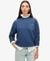 LUXE METALLIC LOGO LOOSE SWEAT