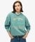LUXE METALLIC LOGO LOOSE SWEAT