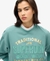 LUXE METALLIC LOGO LOOSE SWEAT