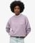 LUXE METALLIC LOGO LOOSE SWEAT