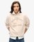 LUXE METALLIC LOGO LOOSE SWEAT