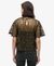 SHEER SHORT SLEEVE SEQUIN TOP