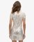 MANDARIN SEQUIN MINI DRESS
