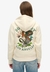 TATTOO RHINESTONE ZIP HOOD