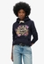 FLORAL GRAPHIC LOGO HOODIE