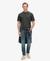 CONTRAST STITCH POCKET T-SHIRT