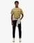 CONTRAST STRIPE POCKET TSHIRT
