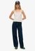 LACE BUTTON THROUGH CAMI TOP