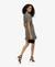 SS PRINTED MINI WRAP DRESS