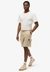 CONTRAST STITCH CARGO SHORT