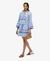 IBIZA LS TIERED MINI DRESS