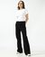 ROUND NECK CROP RIB TEE